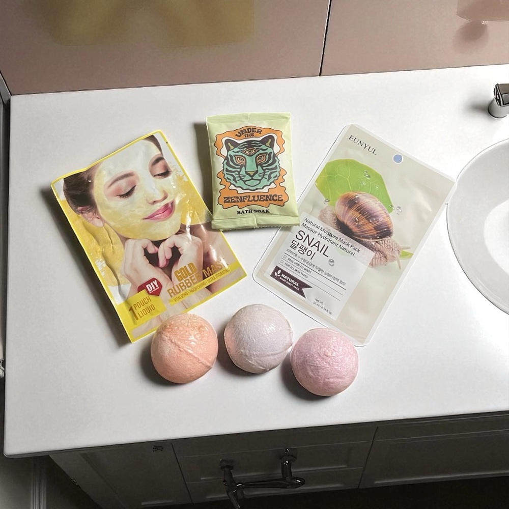 Bath Soak & Bubble Set - Yellow, Green, Pink